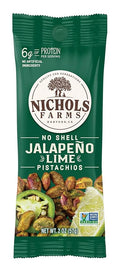 Nichols Farms Roasted with Sea Salt No Shell Pistachios Kosher USDA Certified Organic Non-GMO 6 Oz (Pack of 3)