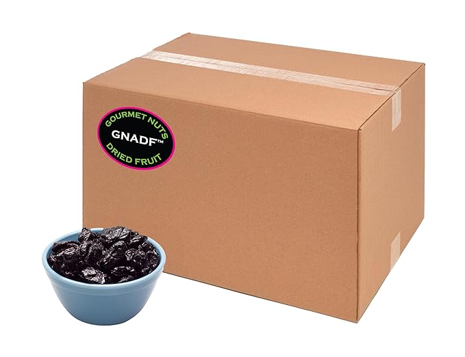 GNADF | Medium Pitted Prunes | Grown In The USA | Available in 5 10 25 Lb Sizes | Gourmet Nuts And Dried Fruit | (10 lbs)
