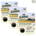 Flahavan’s Irish Rolled Oats 16 Ounce. Quick Cooking Oatmeal Ready in 3 Minutes. 100% Whole Grain Oats Non-GMO Verified Field to Spoon [Pack of 3]