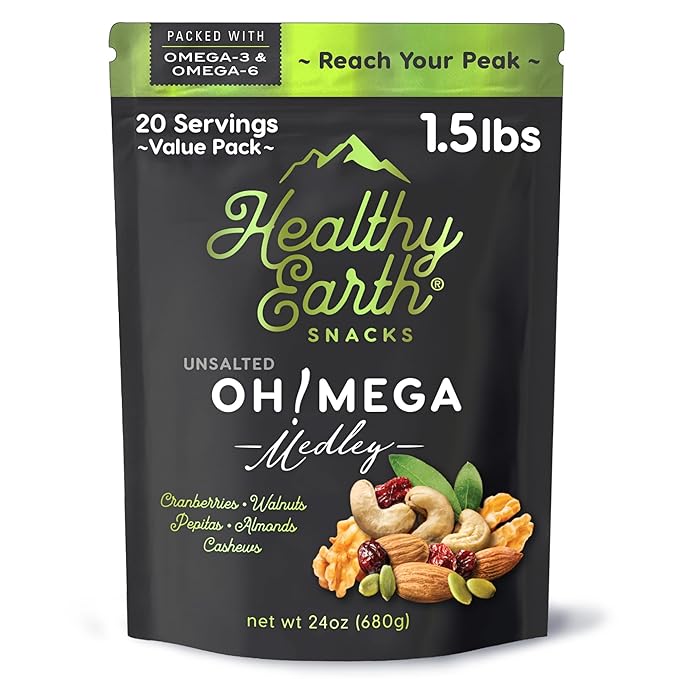 Mixed Nuts Unsalted | Trail Mix | Trail Mix without Peanuts | Gourmet Snacks Protein Snacks Gluten Free No Preservatives High Fiber (Omega-3 and Omega-6)