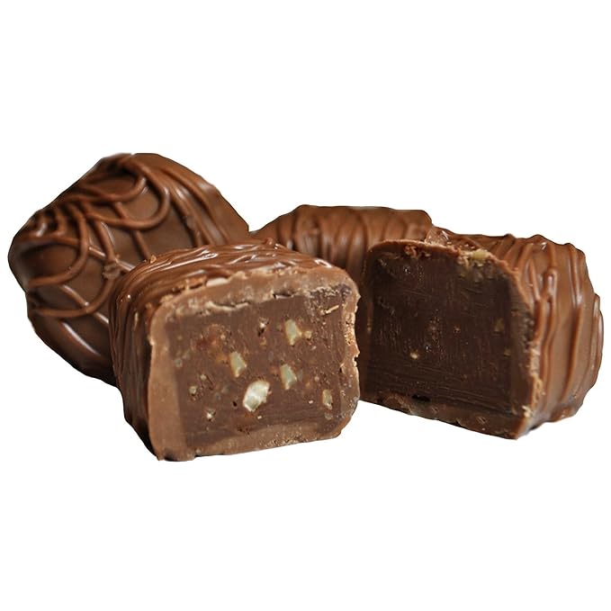 Philadelphia Candies Hazelnut Meltaway Truffles Milk Chocolate 1 pound Gift Box Gift Box