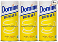 Domino® Granulated Sugar 20 oz Canister Sugar Container (Pack of 3)