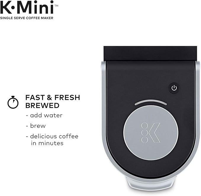 Keurig K-Mini Single Serve Coffee Maker with Green Mountain Coffee Roasters Nantucket Blend Medium Roast 32 ct K-Cup Coffee Pods