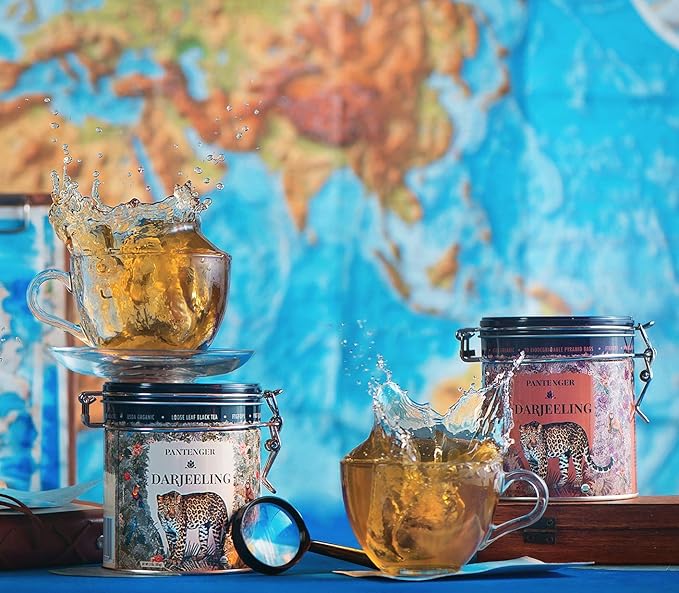 Darjeeling Tea Summer Harvest FTGFOP1. (3 Oz). Single Estate. Darjeeling Second Flush. High Altitude Tea Garden.