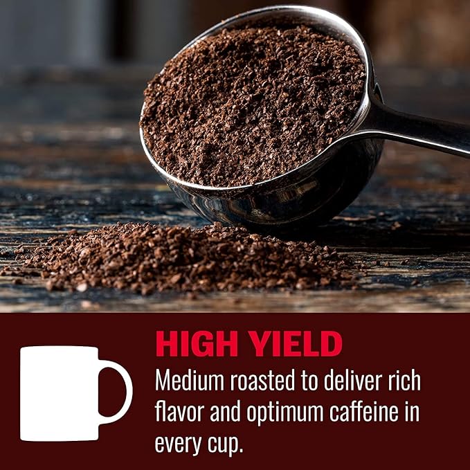 Hills Bros. Original Medium Roast Coffee 26 Ounce (Pack of 4)