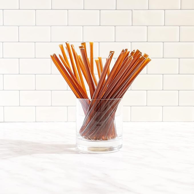 Bees Knees Spicy Honey Sauce + Sticks Set Wildflower Honey Mixed with Habanero Peppers 12.5 Ounce Bottle + 50 Sticks