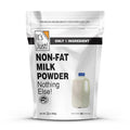It's Just - Powdered Non-Fat (Skim) Milk rBST/rBGH Hormone Free Shelf Stable Just Add Water Makes Over 1.5 Gallon Milk 2 Pound Milk Powder