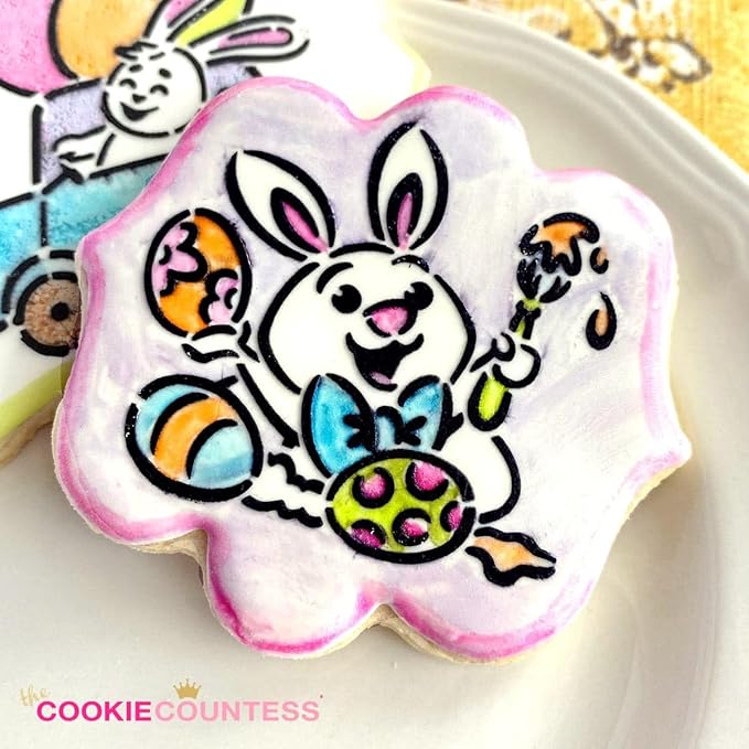 The Cookie Countess PYO Edible Paint Palettes 36 Pouch - Pastel