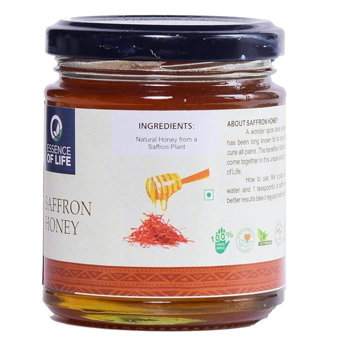 Essence of Life Saffron Honey (Seasonal) - 250gm