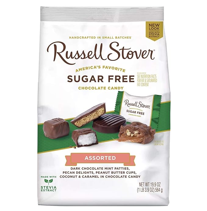 Russell stover sugar free assortment 19.9 oz. A1