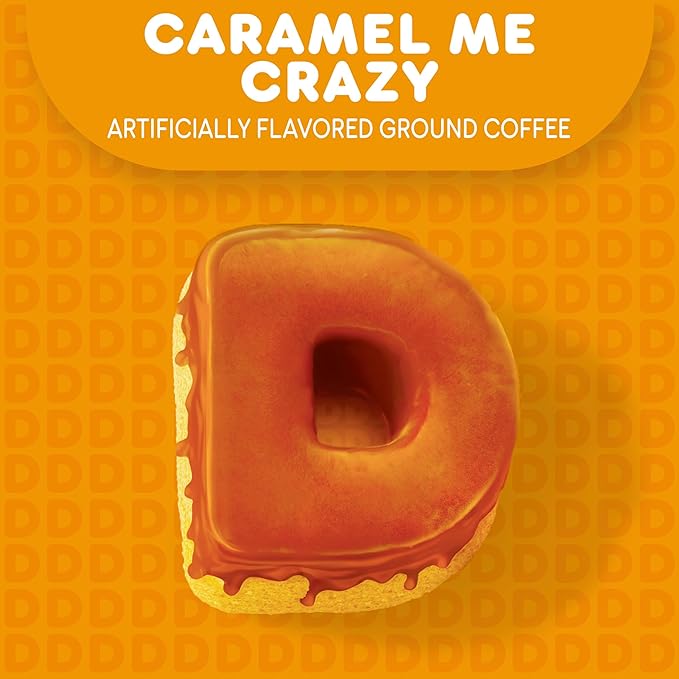 Dunkin' Caramel Me Crazy Flavored Coffee 60 Keurig K-Cup Pods