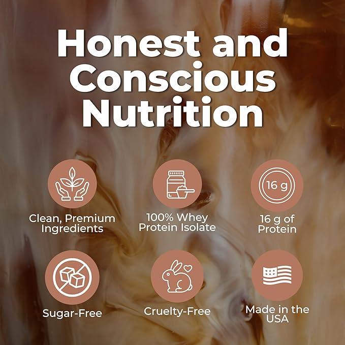 About Time Coffee + Whey Protein (Non-GMO All Natural Lactose/Gluten Free 16g of Protein Per Serving) - 1.03lb Coffee Mochaccino