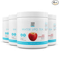 Yes You Can! Water Lipo Tea - Apple Cinnamon All Natural Ingredients Fast-Acting Water Retention &amp Bloating Relief - 40 Servings Per Canister (4 Pack)