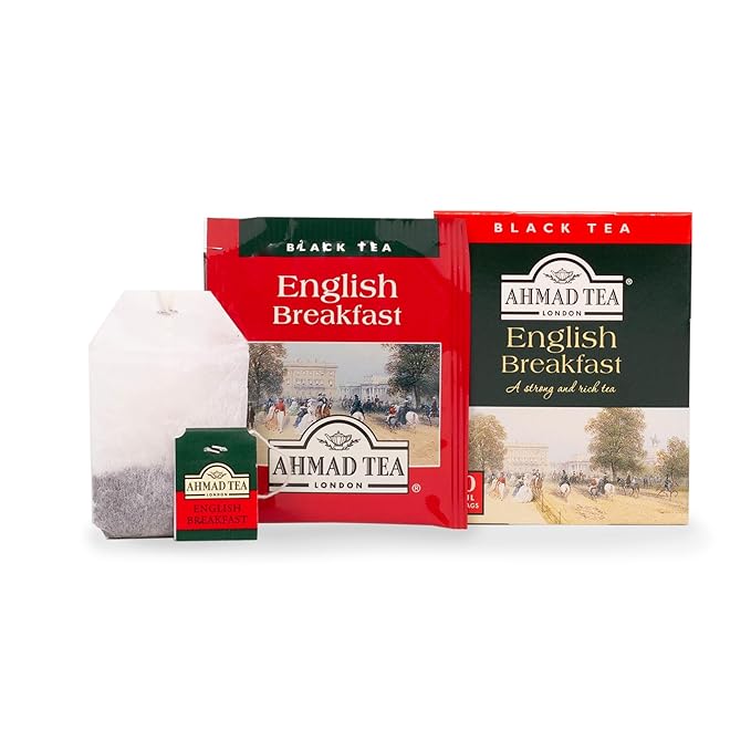 Ahmad Tea English Breakfast Tea 20-Count Boxes (Pack of 6)