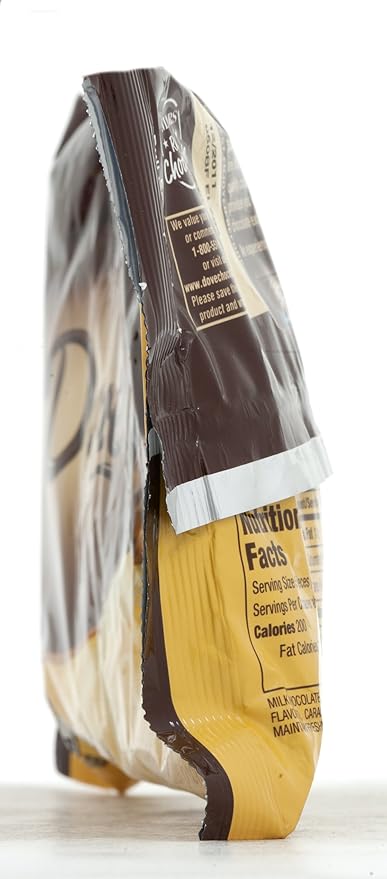 Dove Milk Chocolate Caramel Promises 7.94 Ounce Packages (Pack of 4)
