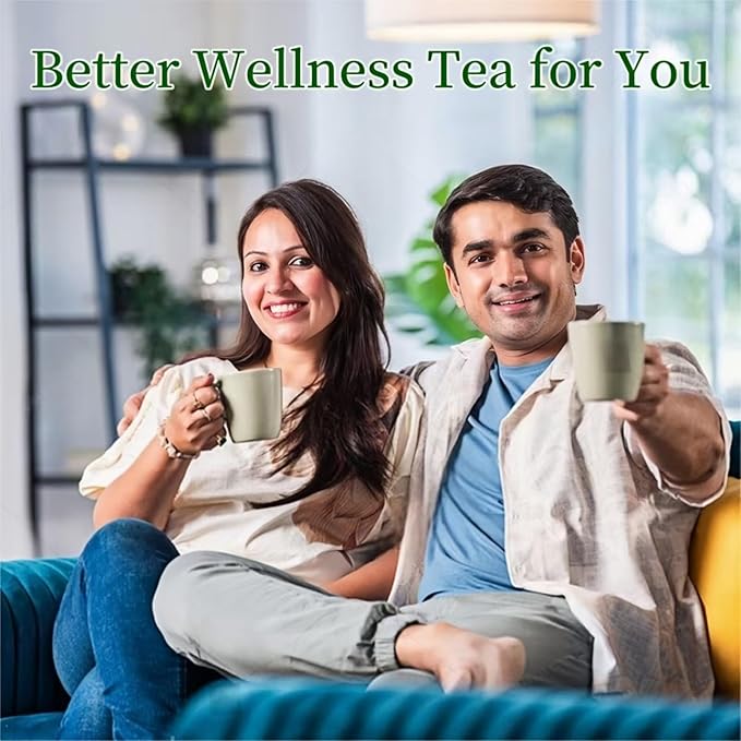 Orangic Mullein Detox Tea for LungsSmokerRespiratory Support-Pure Mullein Leaf Herbal Tea for Lung Cleanse18 Premium Herbs BlendBreath Easy TeaCaffeine Free100% Natural30 Tea Bags
