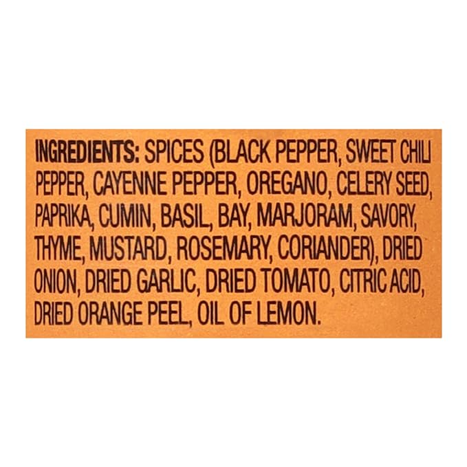Dash Salt-Free Seasoning Blend Extra Spicy 2.5 Ounce (Pack of 8)