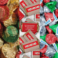 200pcs Personalized Christmas Candy Hershey Chocolate Party Favors - Ho Ho Ho