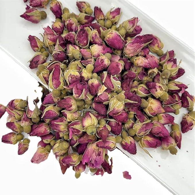 Greenlike Natural Dried Rosebud Flower Rose Bug tea 16oz Rose tea 玫瑰花 玫瑰花茶