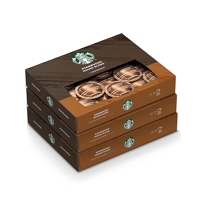 Nespresso Professional Coffee Capsules Starbucks® House Blend Coffee Bundle 150-Count Coffee Capsules
