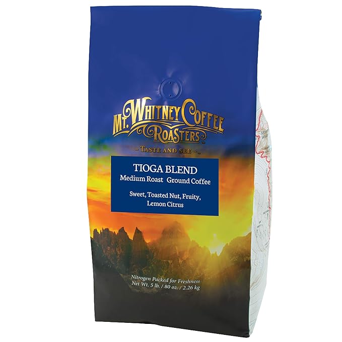 Mt. Whitney Tioga Blend Coffee (Ground 5 Lb)