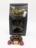Oliver's Raspberry Sponge Candy - Dark Chocolate 1 pound