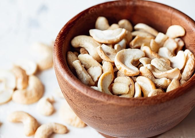 Food to Live - Organic Cashew Pieces 16 Pounds - Non-GMO Kosher Raw Vegan Unsalted Unroasted Bulk