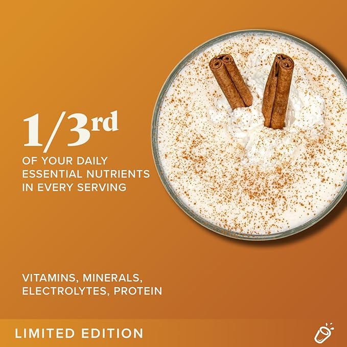 Keto Chow Egg Nog - Keto Meal Replacement Shake Powder - Nutritionally Complete - Low Carb - Delicious Easy Meal Substitute - Protein Rich You Choose The Fat - 21 Meal Serving
