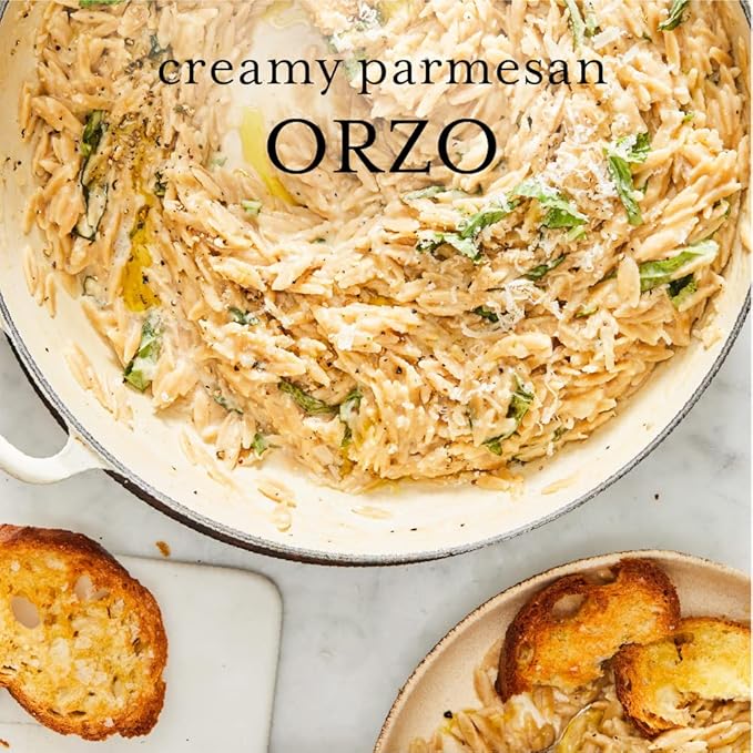 Delallo Organic Whole Wheat Orzo Pasta 17 Ounce - 16 per case.
