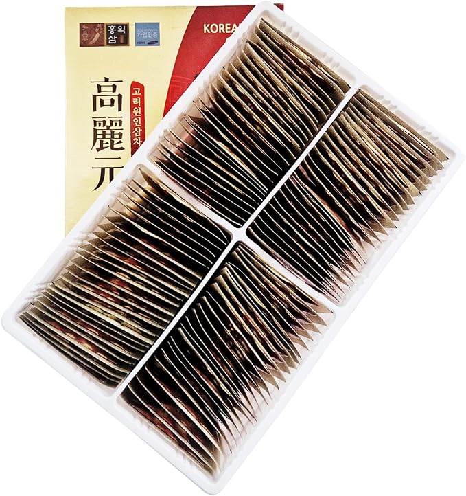LENITH Korean One Ginseng Tea Packets Sachets-Concentrated Ginseng Extract Easy Dissolve Granulate Form Hot or Cold Tea_10.58 oz / 300 g (3g x 100ea)