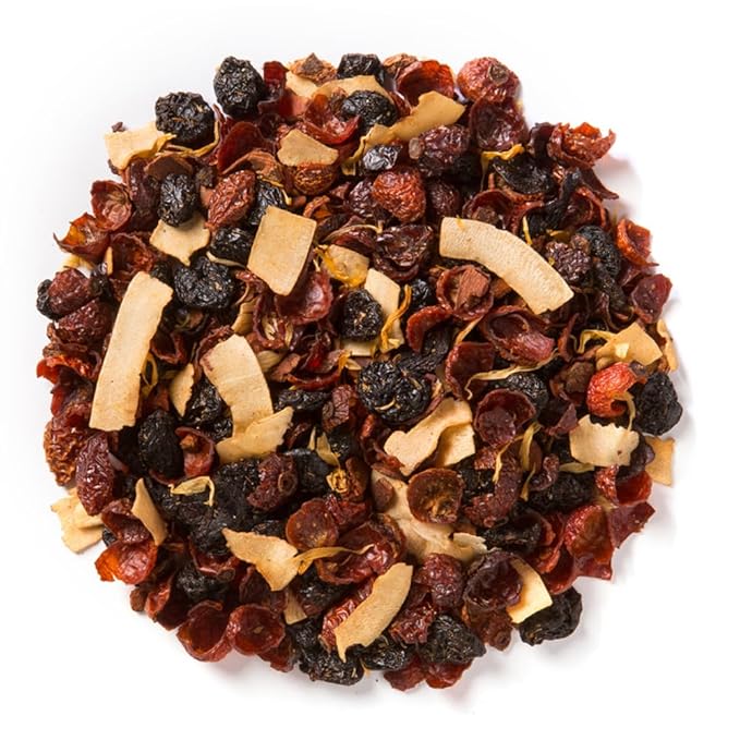 Davidson's Organics Summer Fruit &amp Flowers Loose Leaf Tea 16-Ounce Bag