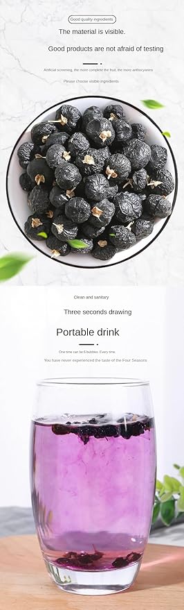 Qinghai Black Goji Berries Dried Fruit Without Washing Large Fruit Wolfberry In Bulk All natural no additives