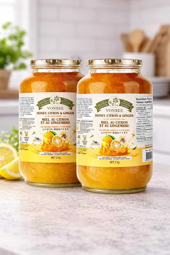 INSTANT DISTRO Honey Citron &amp Ginger Tea 4.4 Lb 1 Pack