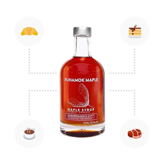 Generic R.unamok Sugarmaker's Cut Maple Syrup 12.7 fl oz (Pack of 6)