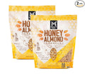 Member Marks Honey Almond Granola - 32 oz - Pack of 2 – Crunchy Whole Grain Oats with Sliced Almonds &amp Real Honey – Non-GMO No Artificial Flavors