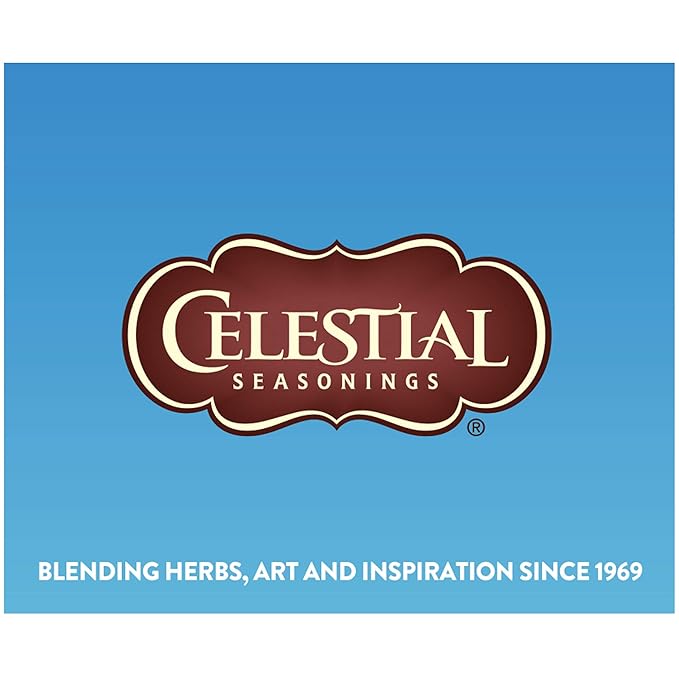 Celestial Seasonings Cold Brew Iced Tea Red White &amp Blueberry Caffeine Free 18 tea bags (Pack of 6)