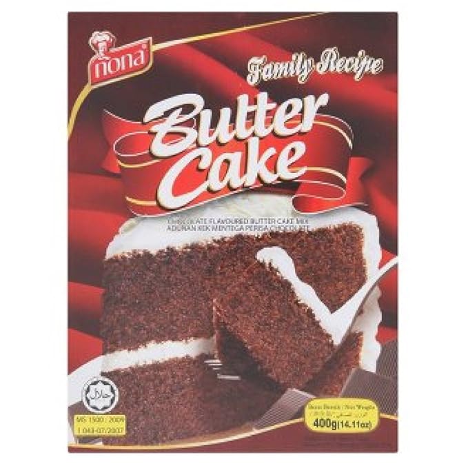 Nona Cake Flour 400g (Chocolate Butter 9 Pack)