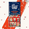 THEO Chocolate Holiday Peppermint Crunch Organic Dark Chocolate Bar 70% Cacao 12 Pack | Vegan Fair Trade 2.8 ounces