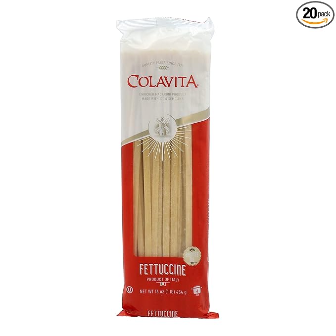 Colavita Pasta - Fettuccine 1 Pound - Pack of 20