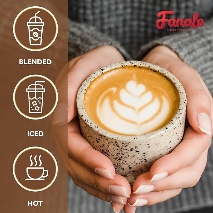 Fanale Premium Coffee Bubble Tea Flavoring Powder | Perfect for Baking Smoothies Desserts and Drinks | Instant Flavoring Powder for Boba Milk Tea - 2.2 Pounds (Pack of 1)