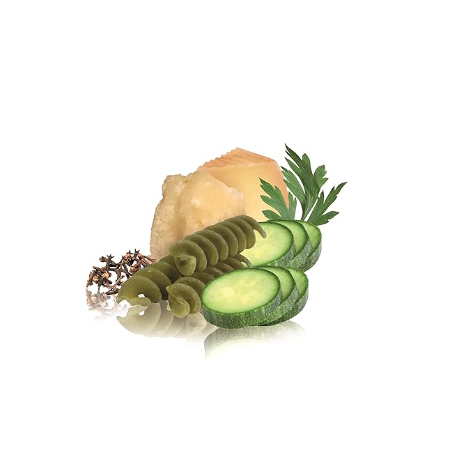 De Cecco Pasta Spinach Fusilli No.34 12 OZ (Pack of 12) - Made in Italy High in Protein &amp Iron Bronze die (VKP0034)