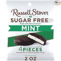 RUSSELL STOVER Sugar Free Dark Chocolate Mint Patties Candy 2 oz. bag (Pack of 10)