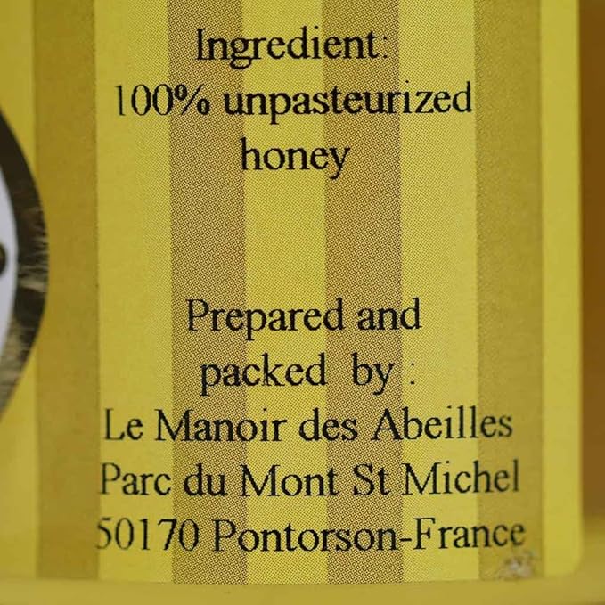 Maison Peltier 100% Unpasteurized French Raw Acacia Honey 250g (8.8oz) Jar