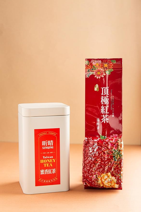 Xin Qing Taiwan Honey Black tea Taiwan black tea Taiwan High Mountain Black Tea Taiwan Tea Taiwan Gaoshan Black Tea 150g/5.29oz
