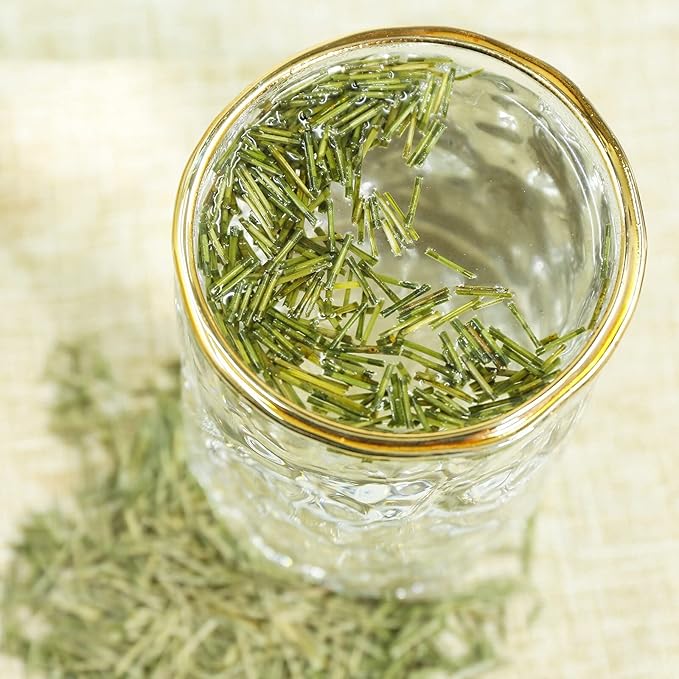 FullChea - Dried Pine Needle Tea - 7oz/200g - Premium Red Pine Needles Loose Leaf Herbal Tea - Non-GMO - Better Than White Pine Needle Tea - Caffeine-free - Cut &amp Sifted