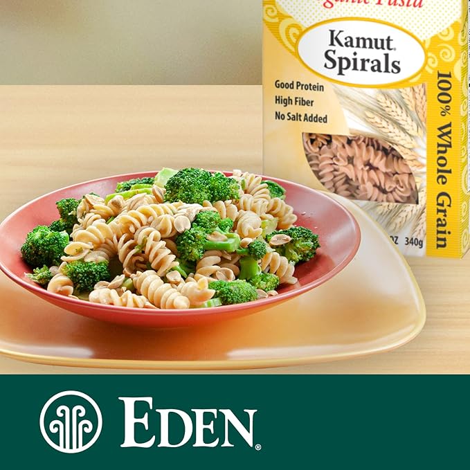 Eden Kamut Spirals Organic 100% Whole Grain 12-Ounce (Pack of 6)