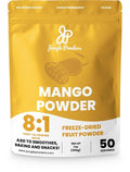 Jungle Powders Freeze Dried Mango Powder 7 Ounce Bag Mango Extract For Baking No Sugar Added Dry Mango Powder Juice Additive Free Mangoes Whole Fruit Dried Mango Juice For Smoothie Flavoring