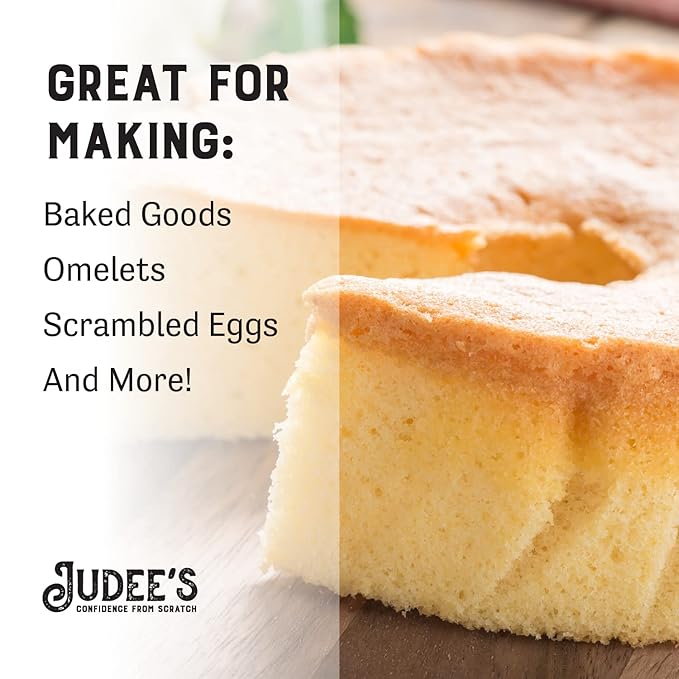 Judee's Gluten Free Dried Whole Egg Powder - Gluten-Free Egg Substitute for Baking - Protein Powder for Cooking - 1.5 lb Pouch