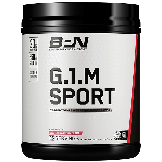 BARE PERFORMANCE NUTRITION BPN Go Bar &amp G.1.M Sport Salted Watermelon Bundle