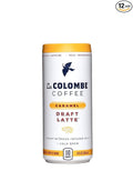 La Colombe Draft Latte Cold-Pressed Espresso and Frothed Milk + Real Caramel Made With Real Ingredients Grab And Go Coffee 9 Fl Oz Pack of 12